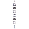 Bilstein 5100 Series 07-21 Toyota Tundra (For Rear Lifted Height 2in) 46mm Shock Absorber - 24-286244