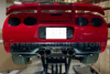 EOS Axleback Exhaust System w. Quad Tips - C5 Corvette