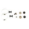 Bilstein 5160 Series 5165 Series 8.4in. trvl.Stem/Eye 365/24 46mm Monotube Shock Absorber - 25-177480