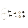 Bilstein 5160 Series 5165 Series 8.4in. trvl.Stem/Eye 365/24 46mm Monotube Shock Absorber - 25-177480