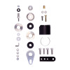 Bilstein 10-22 Lexus GX460 / 03-22 Toyota 4Runner B8 5160 Series Rear Left 46mm Shock Absorber - 25-311211