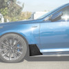 EOS Carbon Fiber Side Fender Upright - 2022+ Cadillac CT5V Blackwing (VENT-1557-BKCF)