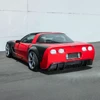 EOS Carbon Fiber Race Style Diffuser - 97-04 C5 Corvette (DIFF-1412-BKCF)