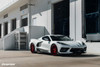Forgestar F14 Wheels - 19x9 Fronts / 20x12 Rears - Satin Black - C8 Corvette