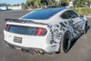 EOS GT500 Style Wickerbill Rear Spoiler - Forged Carbon Fiber - 15-23 Ford Mustang