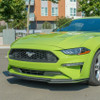 EOS Track Package Base Front Splitter Lip - Matte Black - 18-23 Ford Mustang