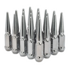 BLOX Racing Spike Forged Lug Nuts - Chrome 12 x 1.25mm - Set of 20 - BXAC-00150-20