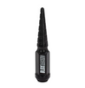 BLOX Racing Spike Forged Lug Nuts - Flat Black 12 x 1.25mm - Single - BXAC-00154-SP