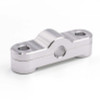 BLOX Racing Civic / Integra 2pc Solid Shifter Bushing Kit Rear Silver - BXAC-00321-SI