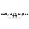 BLOX Racing 47in Harness Bar Hardware - Silver - BXAC-10047-HD-SI