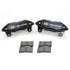 BLOX Racing Forged 4 Piston Calipers and Pads (Fits Honda/Acura 262mm Rotors) - BXBS-10500