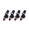 BLOX Racing Eco-Fi Street Injectors 1000cc/min w/ 1/2in Adapter For Honda K Series - Set of 4 - BXEF-04914.14-1000-4