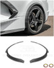 EOS Wheel Well Arches - Rear - Matte Black - C8 Corvette