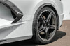 EOS Wheel Well Arches - Rear - Matte Black - C8 Corvette