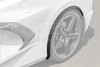 EOS Wheel Well Arches - Rear - Matte Black - C8 Corvette