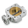 BLOX Racing Honda B/D/H/F Series Engines 76mm Silver Billet Throttle Body V2 - BXIM-00205-SI-V2