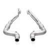 Stainless Works 2" Long Tube Headers w. High Flow Cats / Aftermarket Connect - S550 / S650 Mustang (M242H3CATLG)