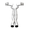 Stainless Works Legend Series Quad Tip Catback / H-Pipe / Performance Connect - 2024+ S650 Mustang GT