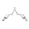 Stainless Works Redline Series Dual Tip Catback / X-Pipe / Performance Connect - 2024+ S650 Mustang GT