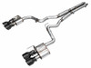 AWE SwitchPath Catback Exhaust - Quad Diamond Black Tips - 2024+ S650 Mustang Dark Horse