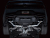 AWE Track Edition Catback Exhaust - Quad Chrome Tips - 2024+ S650 Mustang GT