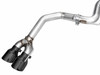 AWE Track Edition Catback Exhaust - Quad Diamond Black Tips - 2024+ S650 Mustang GT