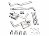 AWE SwitchPath Catback Exhaust - Quad Chrome Tips - 2024+ S650 Mustang GT