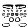Baja Designs 2021+ Ford Bronco Clear SAE Fog Pocket Kit w/Upfitter - 447761UP