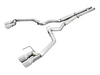 AWE Track Edition Catback Exhaust - Quad Chrome Tips - 18-23 S550 Mustang GT