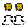 Baja Designs 2019+ Ram 2500/3500 Big Horn Sports Fog Pocket Kit W/C - Amber - 448035