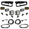 Baja Designs 21-22 Ford Bronco w/Steel Bumper S2 SAE Pro Fog Pocket Light Kit - Amber - 448179