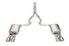 Corsa Xtreme Valved Catback Exhaust / Slash Cut Polished Tips - 2024+ S650 Mustang GT