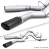 Banks Power 17+ GM Duramax L5P 2500/3500 Monster Exhaust System - SS Single Exhaust w/ Black Tip - 48947-B