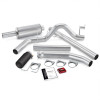 Banks Power 02 Dodge 5.9L Ext Cab Git-Kit - SS Single Exhaust w/ Black Tip - 49362-B