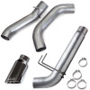 Banks Power 19-23 Dodge Ram Mega Cab 6.7L Cummins Monster Exhaust - SS Single Exhaust w/ Chrome Tip - 49799