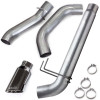 Banks Power 19-23 Ram 6.7L CCLB MSAL Monster Exhaust System - SS Single Exhaust w/ Chrome Tip - 49808