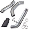 Banks Power 19-23 Dodge RAM Monster Exhaust 5.0in Single 6.7L MCSB DRW w/ SideKick Black Tip - 49832-B