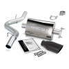 Banks Power 04-06 Jeep 4.0L Wrangler Monster Exhaust System - SS Single Exhaust w/ Black Tip - 51314-B