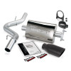 Banks Power 04-06 Jeep 4.0L Wrangler Unlimited Monster Exhaust Sys - SS Single Exhaust w/ Black Tip - 51315-B