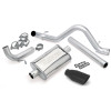Banks Power 12-15 Jeep 3.6L Wrangler Unlimited - 4dr Monster Exh Sys - SS Single Exh w/ Black Tip - 51343-B