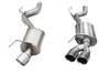 ARH 1 3/4" Long Tube Headers w. Offroad X-Pipe w. Mufflers - 18-23 Mustang GT