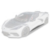 EOS Side Skirt Rocker Panels - Matte Black - C8 Corvette (SS-471-ABS)