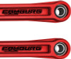 Camburg Ford Bronco 21-23 KINETIK Series Rear Billet Lower Trailing Arm Kit (Red) - CAM-120032-RED