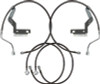 Carli 17-23 Ford F250/350 SD Hardware Braided Brake Lines 4.5in - CS-FORDBBL-45-17