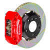 Brembo 00-05 IS300 Front GT BBK 4 Piston Cast 2pc 328x28 2pc Rotor Slotted Type-1-Red - 1A2.6008A2