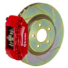 Brembo 05-06 Focus Front GT BBK 4 Piston Cast 2pc 305x28 1pc Rotor Slotted Type-1-Red - 1A5.5004A2