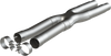 MBRP 2.5" Resonator Delete X-Pipe - Aluminized Steel - 15-24 Mustang GT S550 / S650