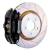 Brembo 94-04 Mustang (SN95) Front GT BBK 4 Piston Cast 2pc 330x28 1pc Rotor Slotted Type-1-Black - 1E5.6001A1