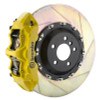 Brembo 12-14 ML550 Front GT BBK 6 Piston Cast 411x34 2pc Rotor Slotted Type1-Yellow - 1L2.9502A5