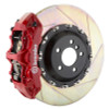 Brembo 10-19 Ghost Front GT BBK 6 Piston Cast 411x34 2pc Rotor Slotted Type-1-Red - 1L2.9503A2
